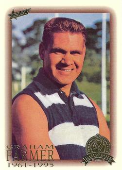 1996 Select AFL Hall of Fame #79 Graham Farmer Front